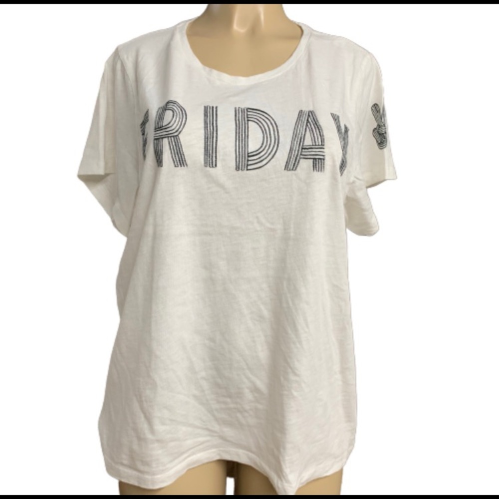 J.Crew Mercantile FRIDAY Collector Tee Sz 2X - Picture 10 of 10